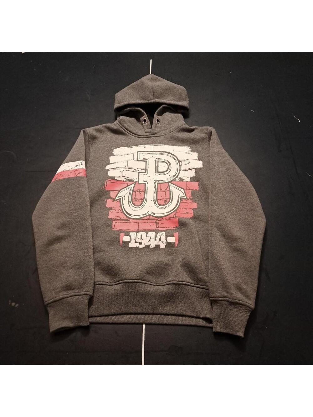grey/Brown vintage 90s Wilson hoodie, amazing fit and quality. Size M